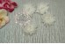 Square petals Crinkle Chiffon & LACE - Small , Pack of 3